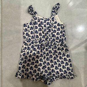 Janie and Jack size 4 floral romper